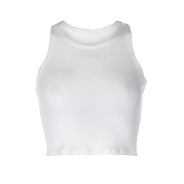 Soldier High Neck Cropped Tank - BODY SIGNATURE